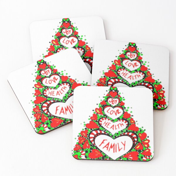 Item preview, Joy Love Family/Red designed and sold by Gail Anderson-Toombs.