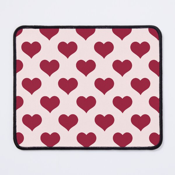 Item preview, Romantic Heart Repeat Pattern – Soft Pink Valentine Design designed and sold by Fezzyboo.