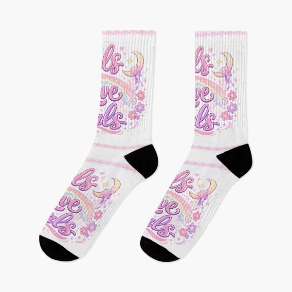 Item preview, Girls Love Girls – Cute Pastel Yuri Typography Design designed and sold by Item Geeks.