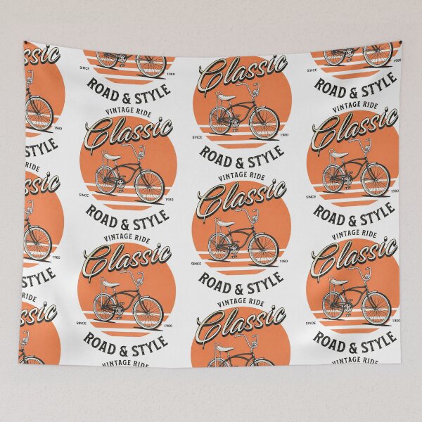 Item preview, Retro 80s Bicycle — Vintage Ride Since 1980 designed and sold by Nacho Average Designs.