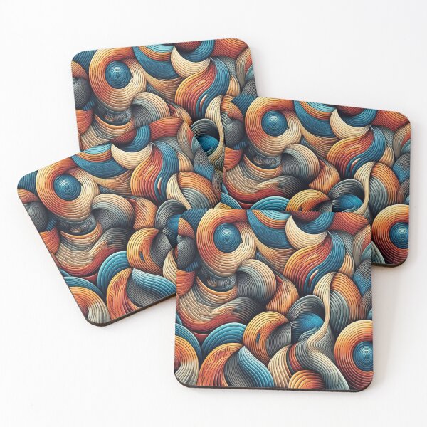 Item preview, Rhythmic Flow Seamless Wave Pattern - Pripple Studios Edition  designed and sold by gladosHM.
