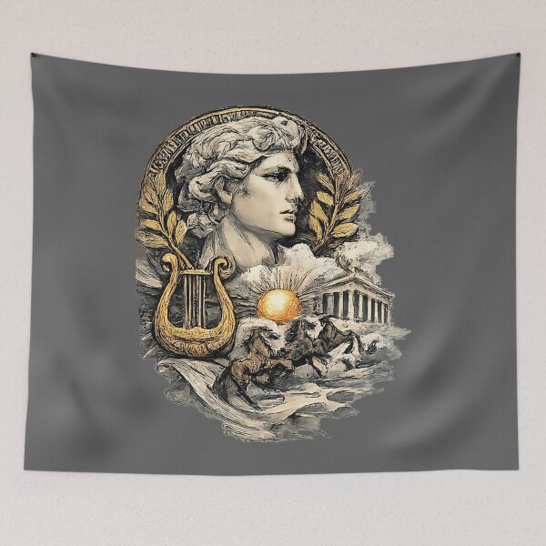 Item preview, Apollo God of Light and Music designed and sold by turanco.
