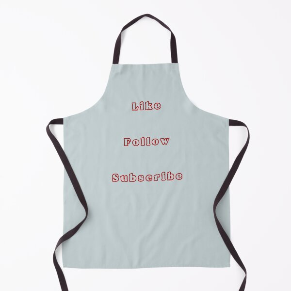 Item preview, Like Follow Subscribe Social Media Red Text Stickers Prints Posters Wall Art Magnet Home Coffee Cup Decoration TShirt Stationary Notebook Magnet Hat Kitchen Work School Office Redbubble Shop designed and sold by Saritas Boutique Shop.