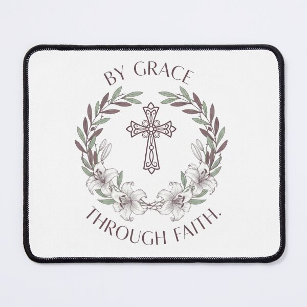 Item preview, Elegant By Grace Floral Cross Aesthetic designed and sold by JakysCreations.