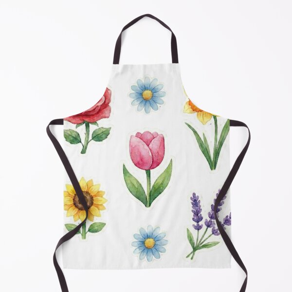 Item preview, Watercolor Floral Garden Sticker Pack designed and sold by Simple Graphics.