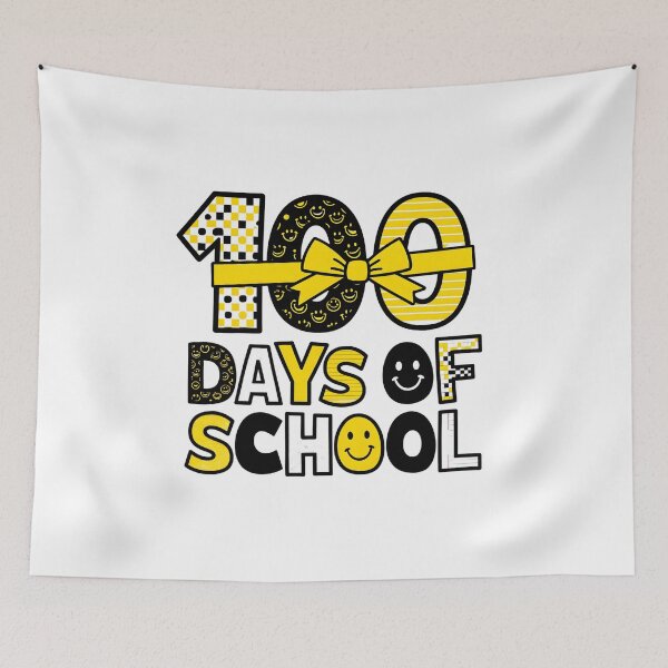Item preview, 100 Days of School Smiley designed and sold by DariaOltes.