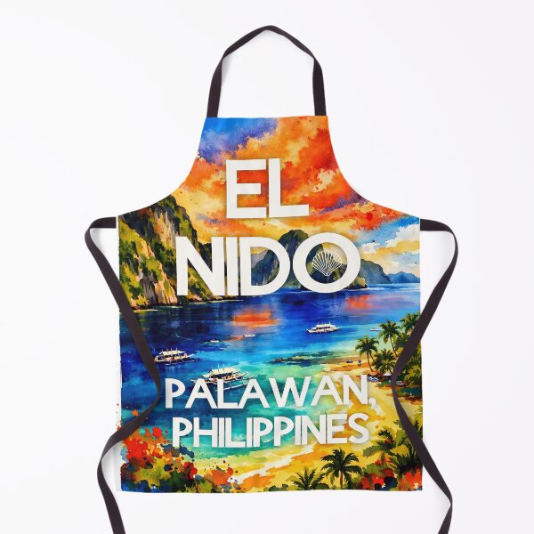 Item preview, El Nido, Palawan, Philippines – Watercolor Beach Poster designed and sold by Sea Gem.