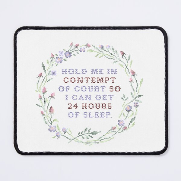 Item preview, Hold me in contempt of court so I can get 24 hours of sleep designed and sold by swinku.