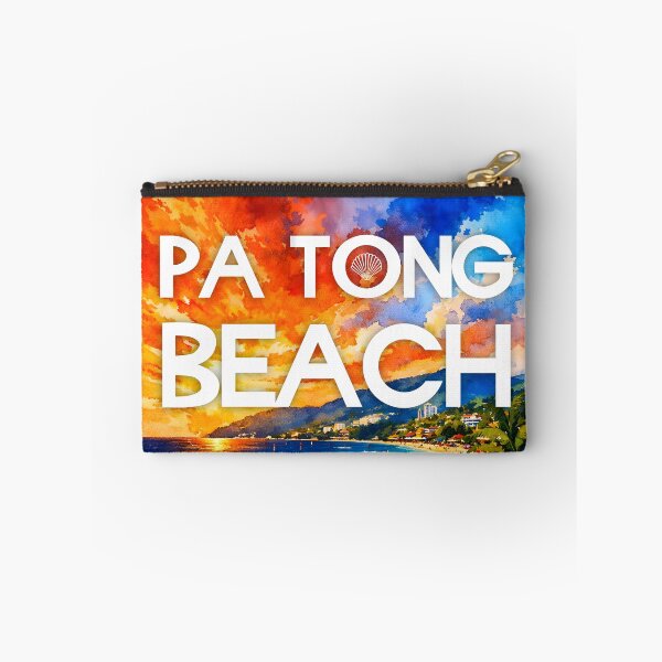 Item preview, Patong Beach, Phuket, Thailand – Watercolor Beach Poster designed and sold by Sea Gem.