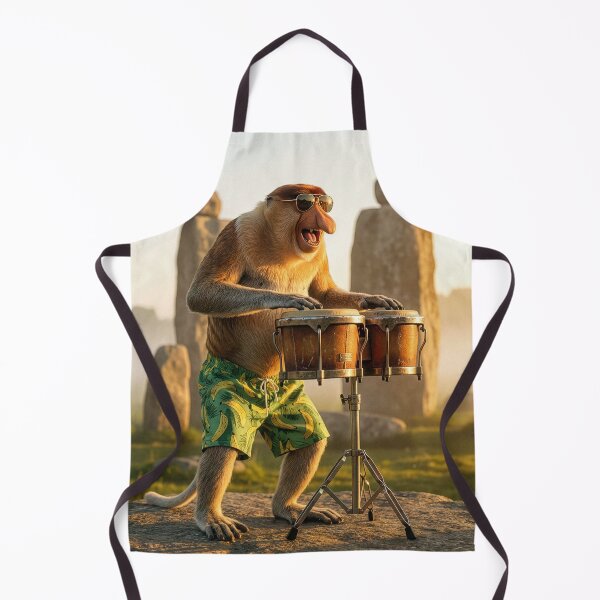 Item preview, Proboscis Monkey Turns in a Dazzling Performance designed and sold by Tridentulus.
