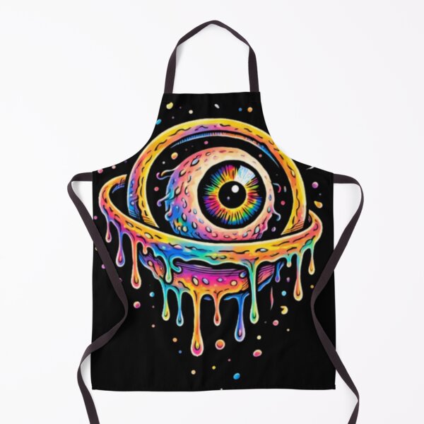 Item preview, Melting Rainbow Eye Ring – Visionary Psy Art designed and sold by House-of-Roc.