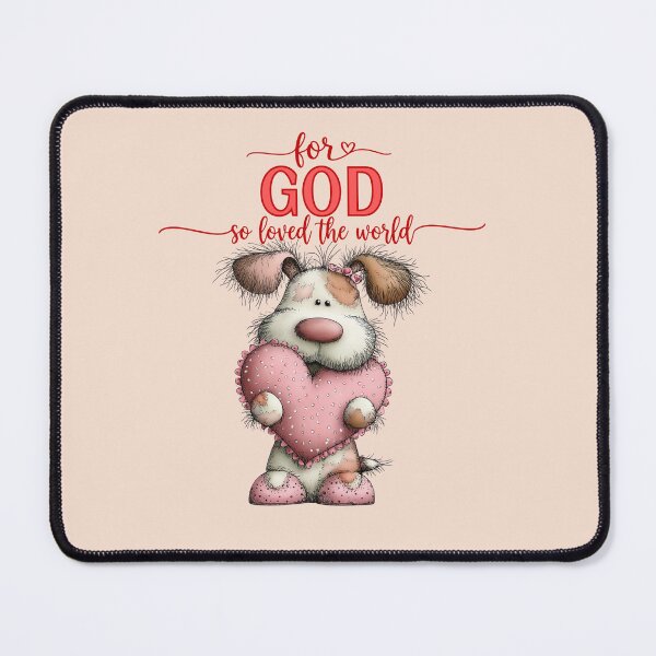 Item preview, Puppy Love-For God So Loved the World designed and sold by LovesLuLu.