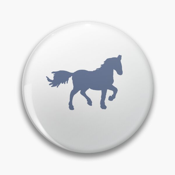 Item preview, Blue Horse Zodiac Silhouette | Cool Minimal Astrology Design designed and sold by Theo86.