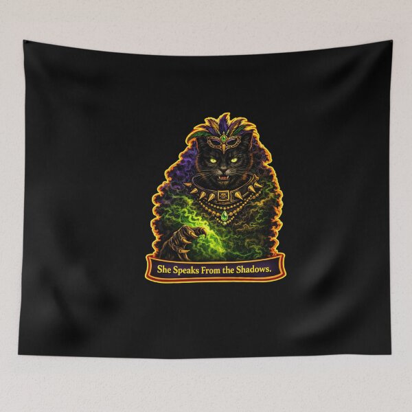 Item preview, Feline Nala – She Speaks From the Shadows designed and sold by MACodDesigns.