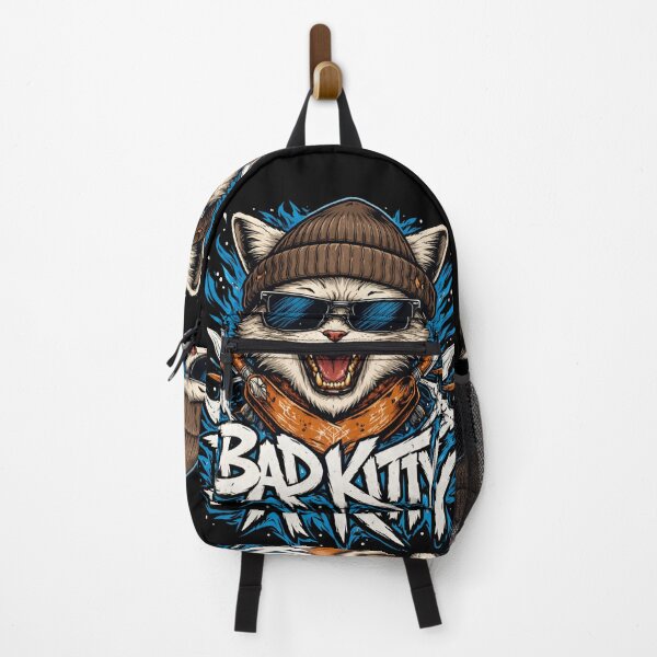 Item preview, Fierce Cat Illustration with Urban Attitude designed and sold by doodledat.