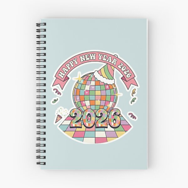 Item preview, Happy New Year 2026 Y2K Aesthetic Retro Futuristic Cyber designed and sold by ArtzyFlow.