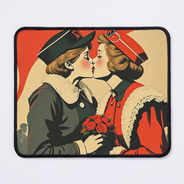 Item preview, Kissing Comrades Women with Roses designed and sold by Beesty.