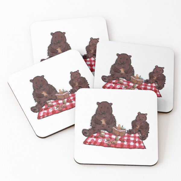 Item preview, Cute Bear Picnic  designed and sold by knickknackgirl.