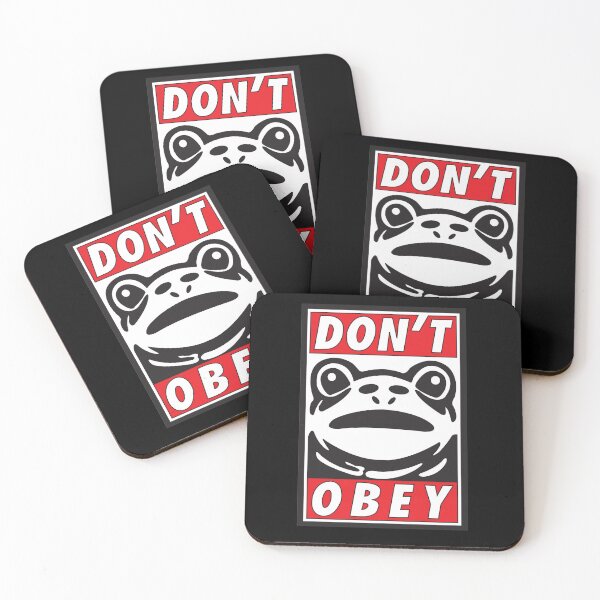 Item preview, Don't Obey-Portland Frogs designed and sold by DickinsonDesign.