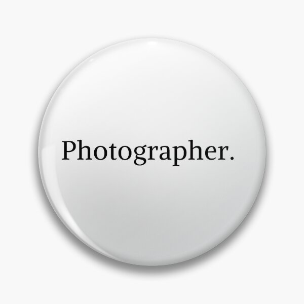 Item preview, Photographer Modern Minimal Text Design (Black) designed and sold by Mathew T Photography.