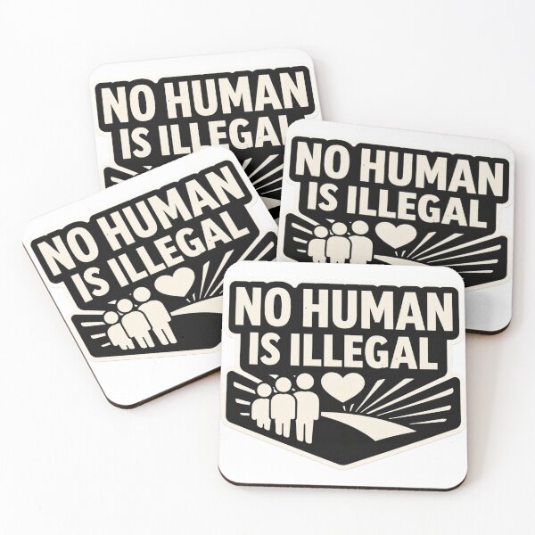 Item preview, No One is Illegal designed and sold by EastEndTownie.