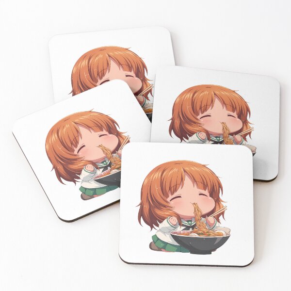 Item preview, Nishizumi Miho Girls Und Panzer Chibi Ramen Bliss designed and sold by mildaclairmo.