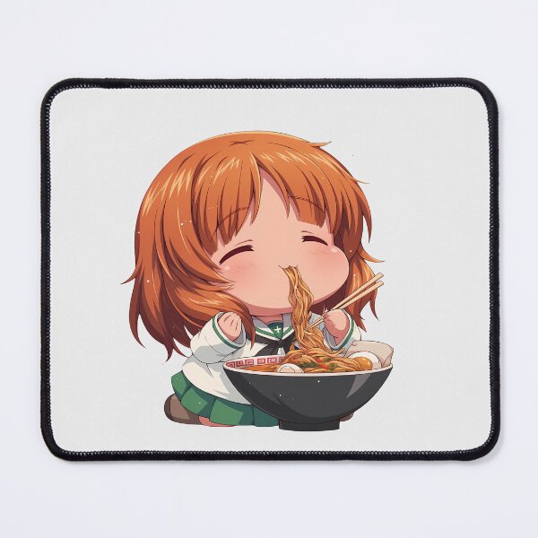 Item preview, Nishizumi Miho Girls Und Panzer Chibi Ramen Bliss designed and sold by mildaclairmo.