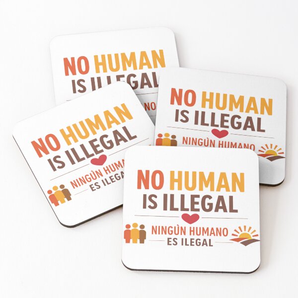 Item preview, No Human is Illegal designed and sold by EastEndTownie.