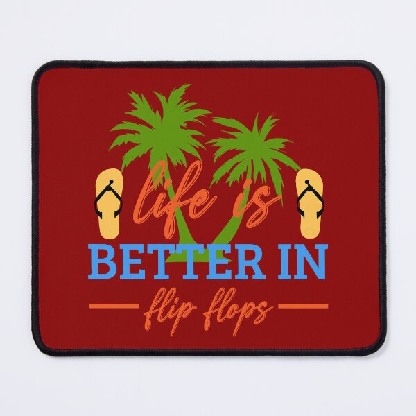 Item preview,  Life Is Better In Flip Flops, Beach Quote, Summer quote designed and sold by DesignHouse07.