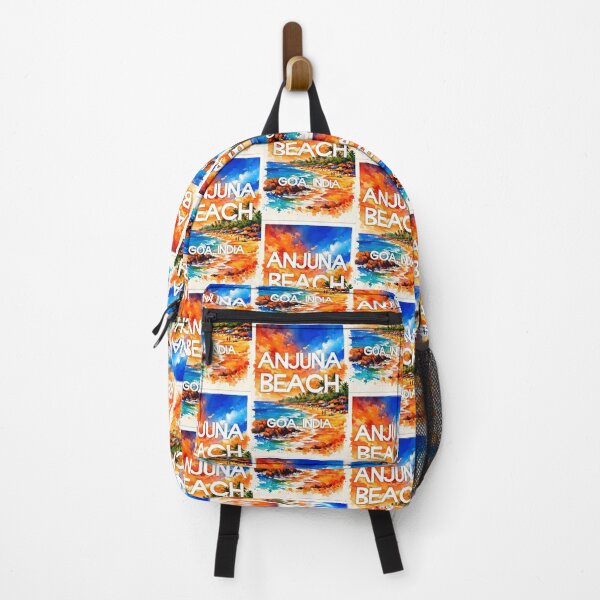 Item preview, Anjuna Beach, Goa, India – Watercolor Beach Poster designed and sold by Sea Gem.