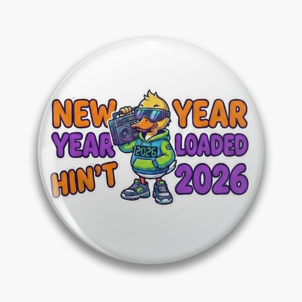 Item preview, New Year Loading 2026 Gamer Glitch Art designed and sold by ArtzyFlow.