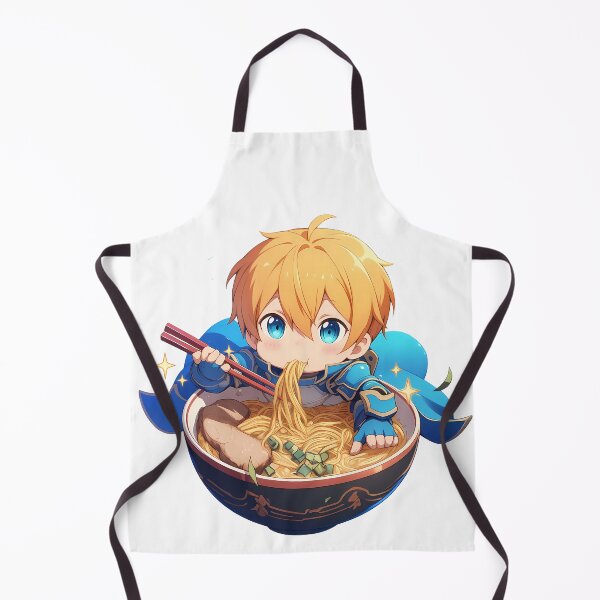 Artikelvorschau, Eugeo Sword Art Online Chibi Ramen Sparkles Kawaii Feast entworfen und verkauft von mildaclairmo.