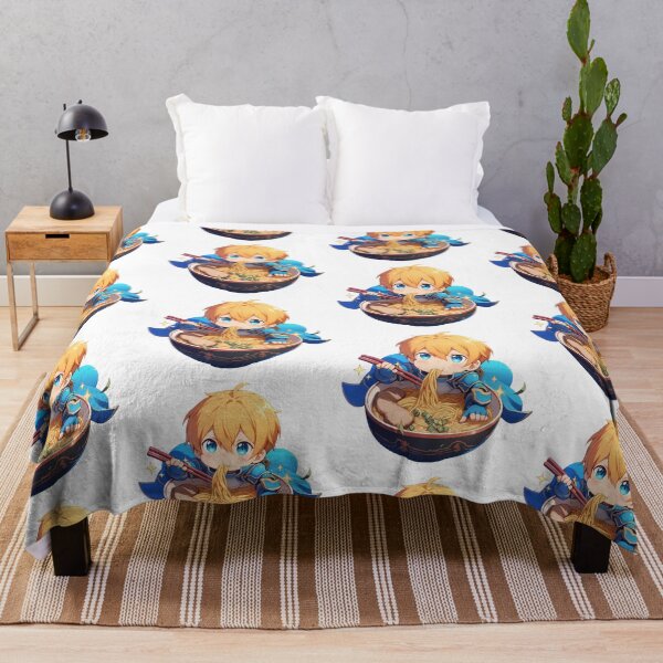 Aperçu de l'œuvre Eugeo Sword Art Online Chibi Ramen Sparkles Kawaii Feast créée et vendue par mildaclairmo.