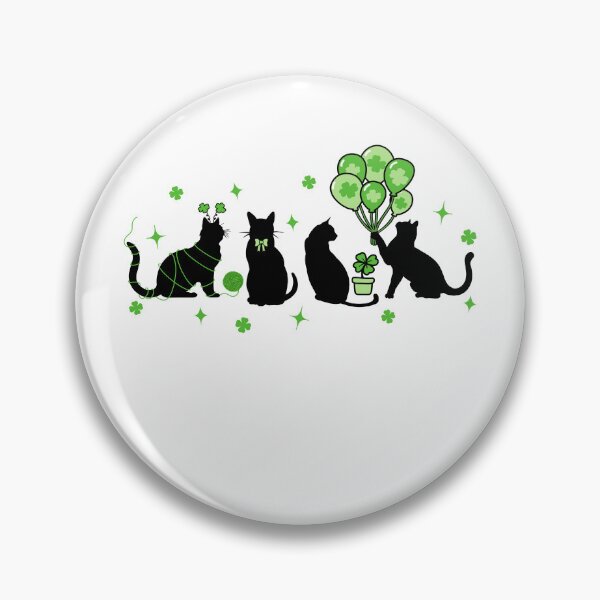 Item preview, St Patrick's Day Cats designed and sold by Randomchananigans.