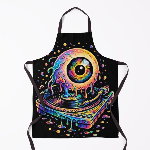 Item preview, Rainbow Melt DJ Eye – EDM Festival Psy Art designed and sold by House-of-Roc.