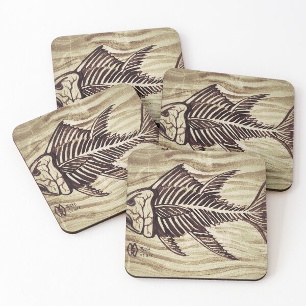 Item preview, Fish Skeleton designed and sold by Matt Starr Fine Art .