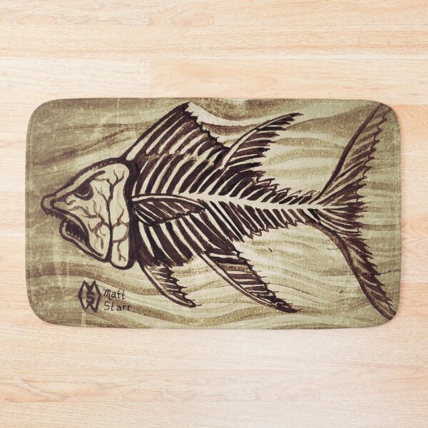 Item preview, Fish Skeleton designed and sold by Matt Starr Fine Art .