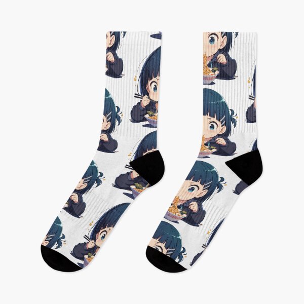 Item preview, Kirigaya Suguha Sword Art Online Chibi Ramen Cozy Kawaii Bite designed and sold by mildaclairmo.