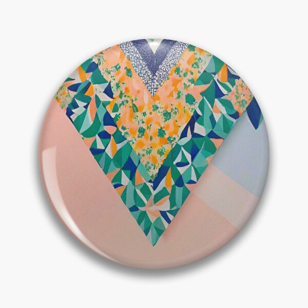 Item preview, Inverted Emerald Triangle Pattern designed and sold by Giulivo Store Graphic.