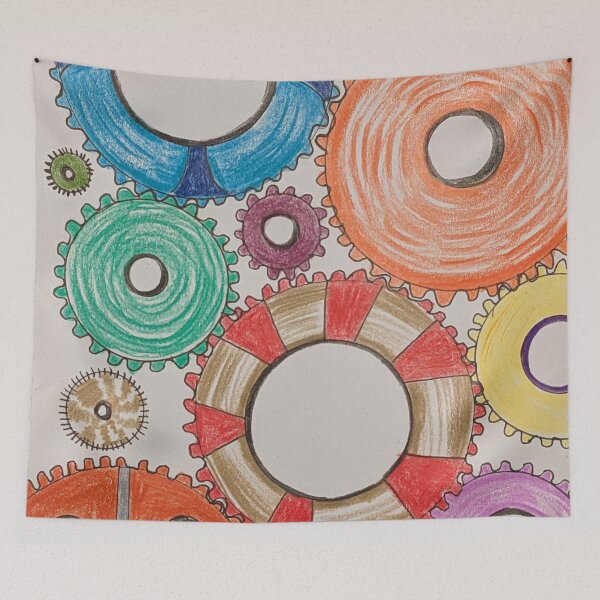 Item preview, Gears in Motion designed and sold by Matt Starr Fine Art .