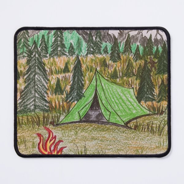 Item preview, Camping in Big Foot Territory designed and sold by Matt Starr Fine Art .