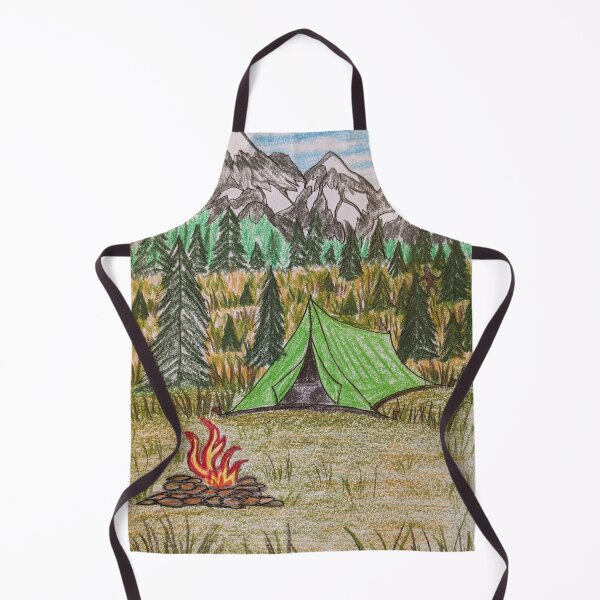 Item preview, Camping in Big Foot Territory designed and sold by Matt Starr Fine Art .