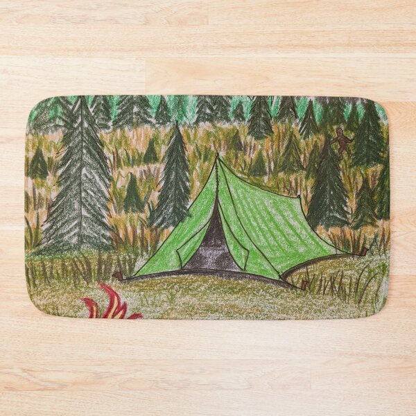 Item preview, Camping in Big Foot Territory designed and sold by Matt Starr Fine Art .
