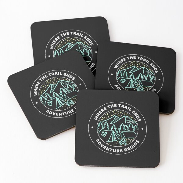 Item preview, Where the Trail Ends, Adventure Begins designed and sold by TTMerch1.