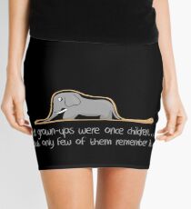 The Little Prince - Elephant inside Boa Mini Skirt