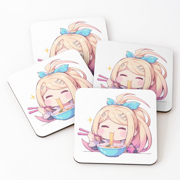 Item preview, Kaede Akamatsu Danganronpa Chibi Ramen Big Smile Energy designed and sold by mildaclairmo.
