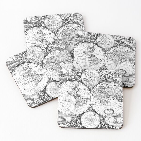 Item preview, Ancient Map of the World designed and sold by Alpha Omega Shop.