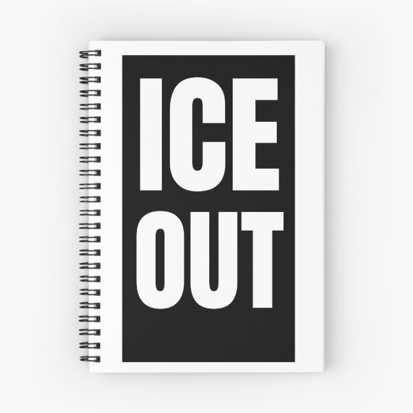 Item preview, ICE OUT – Bold Protest Block Statement Design designed and sold by LEOdesignerArt.
