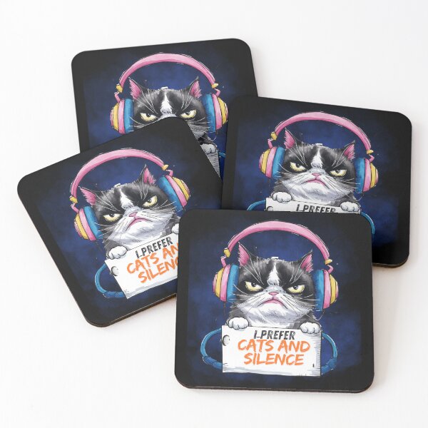 Item preview, Funny Cat Lover  – Introvert Cat Person Humor  for People Who Prefer Cats designed and sold by ChameraDesign.