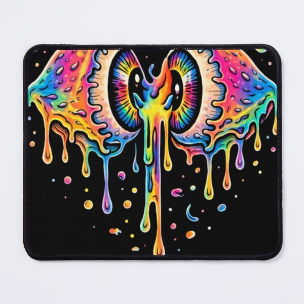 Item preview, Twin Rainbow Melt DJ Eye – EDM Festival Psy Art designed and sold by House-of-Roc.
